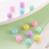 Opaque Acrylic Beads X-PAB702Y-A01-6