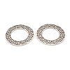 Tibetan Style Alloy Linking Rings TIBE-Q035-055AS-NR-2