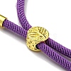 Nylon Cords Bracelet Makings Fit for Connector Charms AJEW-P116-01G-10-3