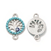Alloy Enamel Connector Charms FIND-H039-04P-1