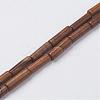 Natural Wood Lace Stone Wooden Jasper Beads Strands G-G968-F10-1