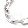 Non-Tarnish 304 Stainless Steel Cable Chain Bracelet for Men Women BJEW-E031-05B-P-2