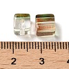 Two Tone Transparent Glass Beads GLAA-NH0001-03D-3
