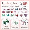 2 Bags 38Pcs Computerized Embroidery Cloth Self Adhesive Patches PATC-TA0001-37-3