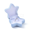 Starfish Shape Velvet Jewelry Boxes X-VBOX-L002-D02-4