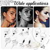 DIY Eye of Ra/Re Dangle Earring Making Kits DIY-SC0019-68-5