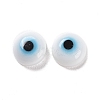 Handmade Lampwork Evil Eye Cabochons LAMP-E022-01B-2
