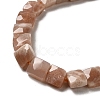 Natural Sunstone Beads Strands G-C109-A09-02-4
