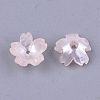 Cellulose Acetate(Resin) Bead Caps X-KK-S161-03B-2