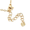Rack Plating Brass Micro Pave Cubic Zirconia Necklaces NJEW-M215-03G-01-3