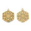 Ion Plating(IP) 201 Stainless Steel Pendants STAS-N098-206LG-1