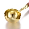 Brass Wax Sticks Melting Spoon AJEW-I043-03G-2