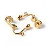 Iron Clip-on Earring Findings EC141-NFG-2
