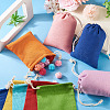 11Pcs 11 Colors Rectangle Cloth Packing Pouches ABAG-TA0001-87C-8