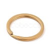 Ion Plating(IP) 304 Stainless Steel Keychain Clasps STAS-K270-47B-G-2