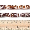 Rice Shape Tibetan Style dZi Beads Strands G-A269-A04-01-5