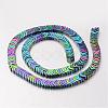 Electroplate Non-magnetic Synthetic Hematite Bead Strands G-F300-19-02-2