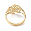 Ion Plating(IP) 304 Stainless Steel Spider Web Adjustable Rings for Women RJEW-I097-07G-3