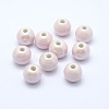 Glazed Porcelain Beads PORC-D001-12mm-24-1