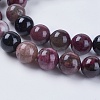 Natural Tourmaline Beads Strands G-G446-8mm-03-3