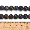 Natural Dumortierite Beads Strands G-F826-A01-8mm-4