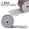 Flat Microfiber Imitation Leather Cord LC-WH0006-07D-03-2