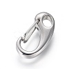 Tarnish Resistant 304 Stainless Steel Keychain Clasp Findings X-STAS-Q130-1