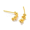 925 Sterling Silver Stud Earring Findings STER-Q192-15G-2