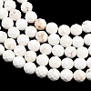 Natural Magnesite Beads Strands G-Z143-D01-6mm-4