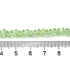 Transparent Glass Beads Strands EGLA-P061-04B-AB03-4