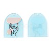 Translucent Cellulose Acetate(Resin) Pendants X-KY-T040-39-3