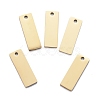 Ion Plating(IP) 304 Stainless Steel Pendants STAS-I140-22B-G-3