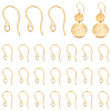 Ion Plating(IP) 304 Stainless Steel Earring Hooks STAS-UN0058-41G-1