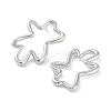 Brass Stud Earring Findings KK-F871-51P-2