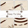500Pcs Iron Folding Crimp Ends IFIN-CN0001-06S-5