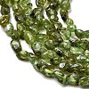 Natural Peridot Beads Strands G-P601-A01-01-4