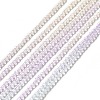 Transparent Gradient Color Glass Beads Strands GLAA-H021-01A-05-2