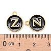 Golden Plated Alloy Charms LS-ENAM-S118-02Z-3