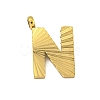 Ion Plating(IP) 304 Stainless Steel Charms STAS-G345-01G-N-1