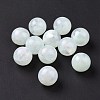 Opaque Acrylic Beads OACR-E014-19B-03-1
