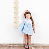 Hexagon Wood Measuring Growth Chart Rulers TOOL-WH0136-124A-5