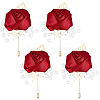 Rose Ribbon Brooch JEWB-WH0010-12B-1