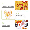 Polyester Computerized Embroidery Cloth Iron on/Sew on Patches PATC-TA0001-17-5