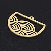 201 Stainless Steel Pendants STAS-S105-LA278-2