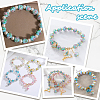 1 Starnd Handmade Gold Sand Lampwork Beads Strands LAMP-PA0001-76A-6