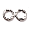 201 Stainless Steel Clip-on Earrings EJEW-Z014-01C-P01-1