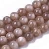 Natural Sunstone Beads Strands X-G-N327-01A-03-1