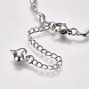 304 Stainless Steel Bracelet Making STAS-WH0014-22P-4