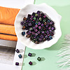 Craft Black Acrylic Beads MACR-YW0001-11-5