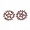 Alloy Cabochons PALLOY-WH0076-98R-2